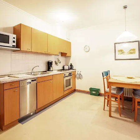 Duenenpark - Komfort Mit 1 Schlafzimmer Und Balkon Im Obergeschoss 300 * 빈츠
